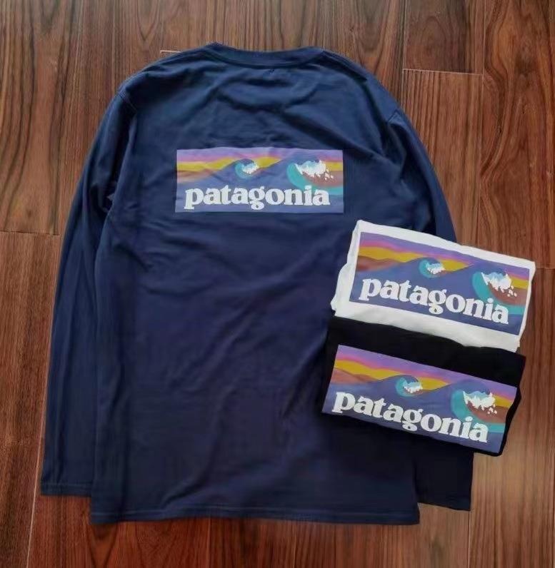 outdoor Mens Long-Sleeved Ocean Cotton T Shirts