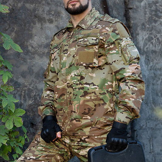 زي التدريب العسكري، زي تكتيكي خارجي بأكمام طويلة