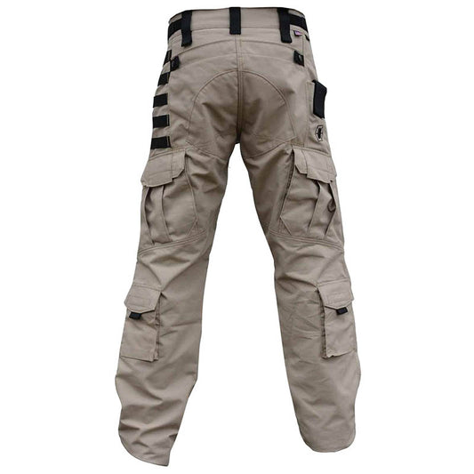Kitanica Combat Cargo Men's Tactical Pocket Pants in Khaki Camo