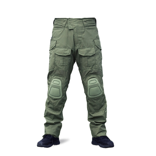 Herrenhosen Outdoor -Kampfhosen Tarnung mit Kneepad G3v2