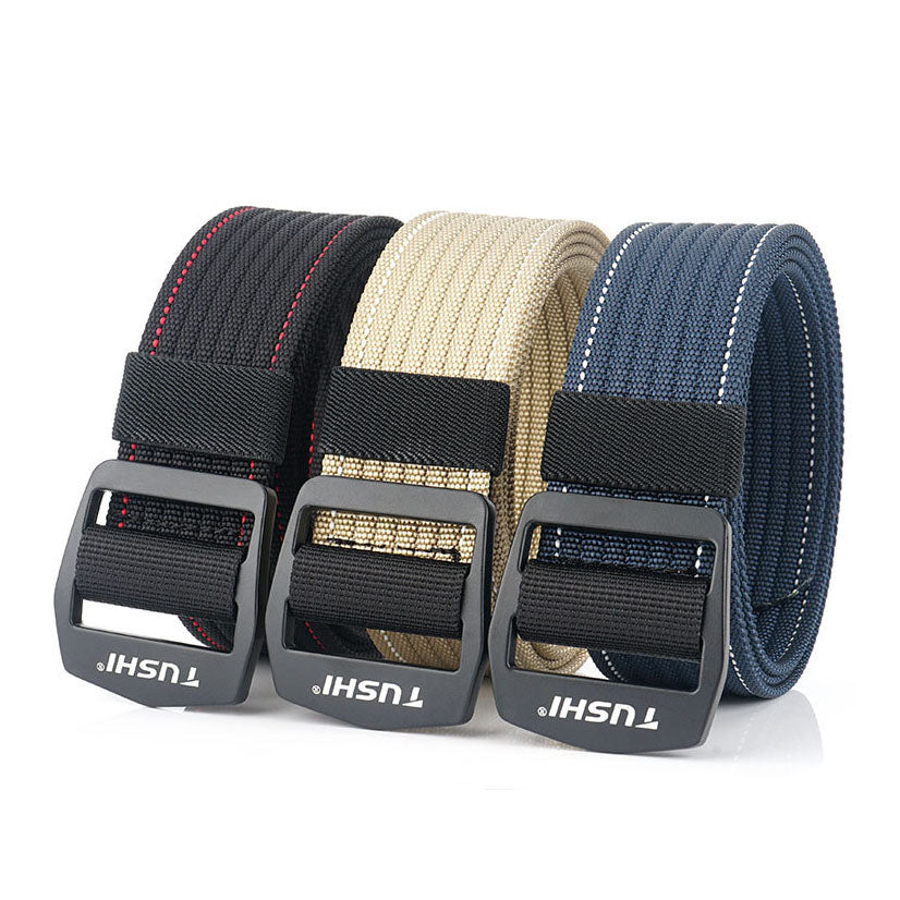 Unisex Vintage Outdoor Tactical Nylon Canvas Multi-Function Belt