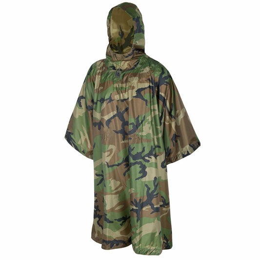 Helikon Tex Poncho US -Armee wasserdichte Regenjacke Überlebenstark Militär