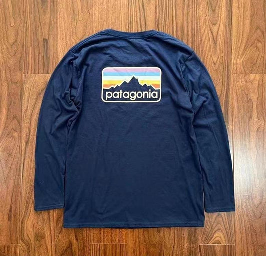 outdoor Mens Long-Sleeved Mountains Cotton T Shirts