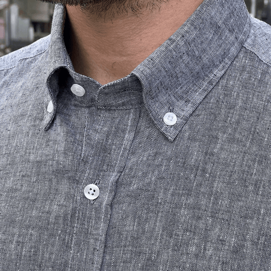 Men's Casual Vintage Gray Shirt