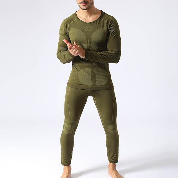 Warm Body Seamless Underwear for Winter Hiking Riding Warm Keep