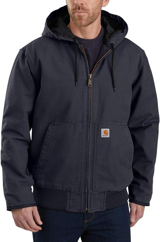 Carhartt Men's Loose Fit Washed Duck Insulated Active Jacket