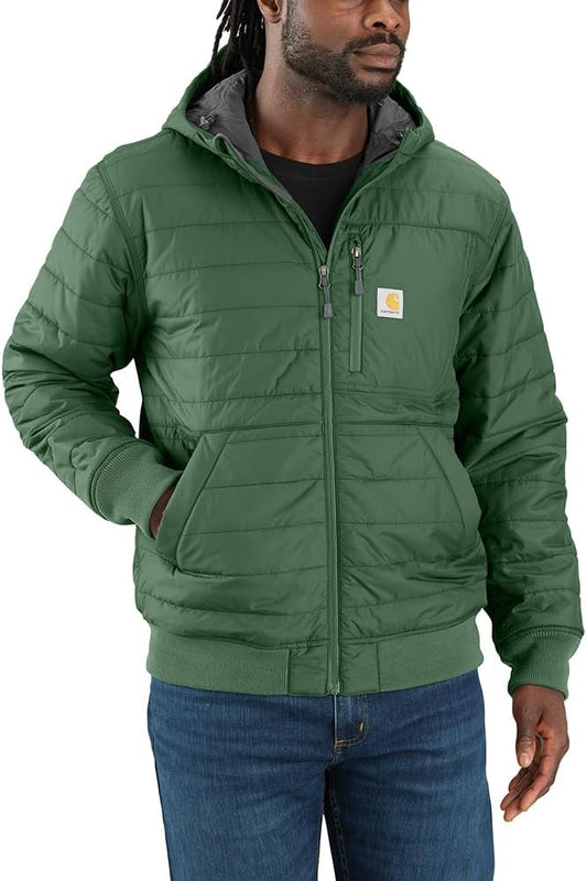 Carhartt Men's Rain Defender® Relaxed Fit Lightweight Insulated Hooded Jacket