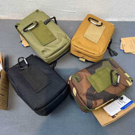 Outdoor Ripstop Nylon outdoor Mobile Phone Waist Bag