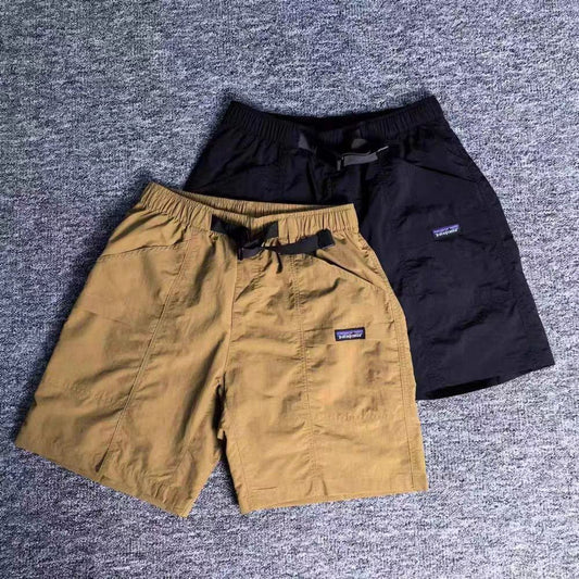 outdoor Men's Outdoor Shorts Baggies Solid Color Outdoor Beach Shorts