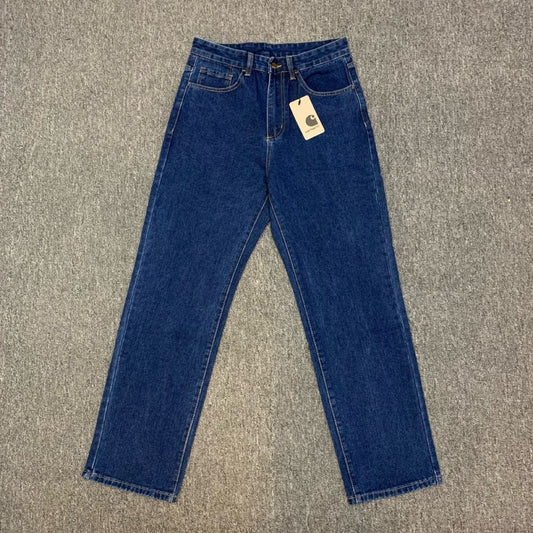 Carhartt Retro Washed Jeans Loose Straight Leg Casual Pants High Street Fashion Autumn Winter New Collection