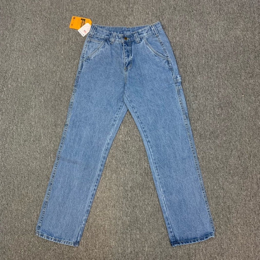 Vintage Carhartt Workwear Straight Fit Jeans Loose Washed Denim American Retro Unisex
