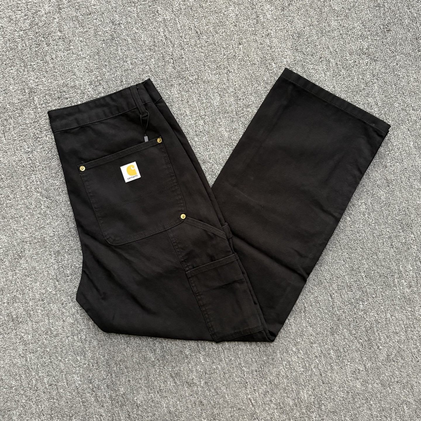 Carhartt B01 Double Knee Work Pants Multi Pocket Canvas Carpenter Pants for Men Women