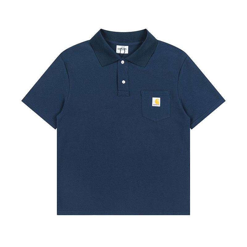 Classic Carhartt Workwear T Shirt Heavyweight Cotton Breathable Unisex Street Fashion Short Sleeve Tee