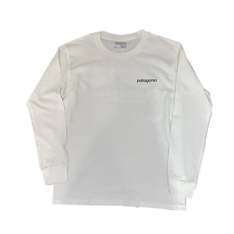 outdoor Mens Long-Sleeved Mountains Printed Cotton T Shirts