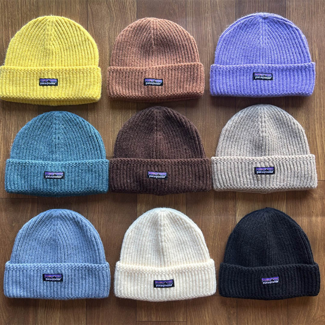 outdoor Brodeo Beanie Thickened Solid Color Warm Knitted Hat