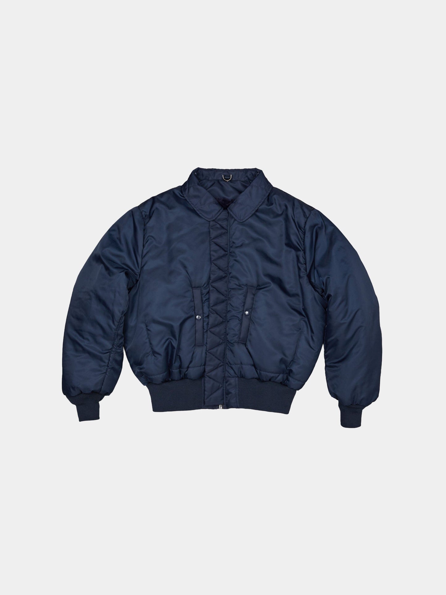 ALPHA X MASTERMIND REVERSIBLE FAUX MOUTON B-15 FLIGHT JACKET