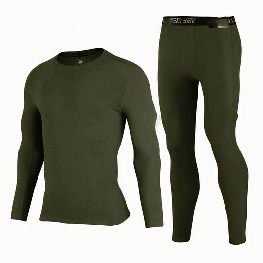 Thicken Men's Thermal Underwear Sets Cycling Hiking Outdoor Fleece