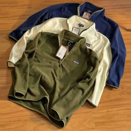 outdoor Feece Jacket Light Polar Fleece Coat for Men