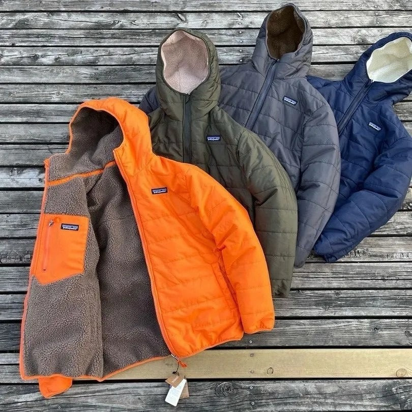 outdoor Fleece Jacket Hoodie Warm Reversible Reversible Ready Freddy Hoody Winter Jacket