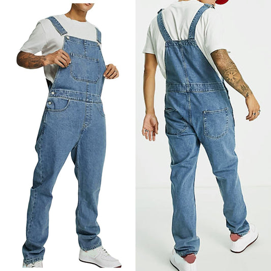 Blue Denim Big Pockets Salle de travail des hommes