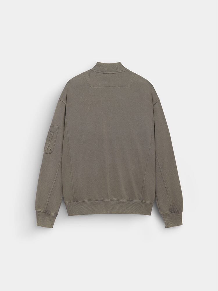 FRENCH TERRY MA-1 JACKET