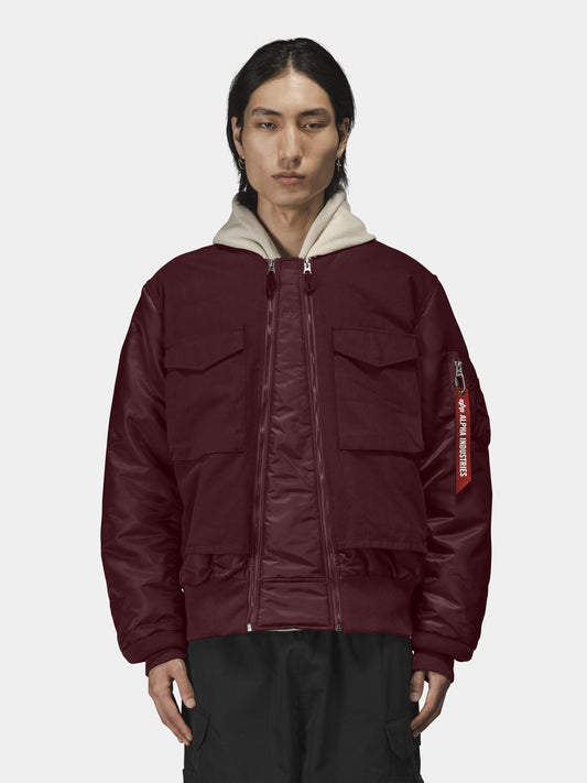 MA-1 MIXED COTTON FLIGHT JACKET