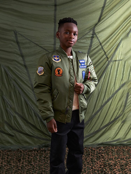 MA-1 SQUADRON BOMBER JACKET YOUTH