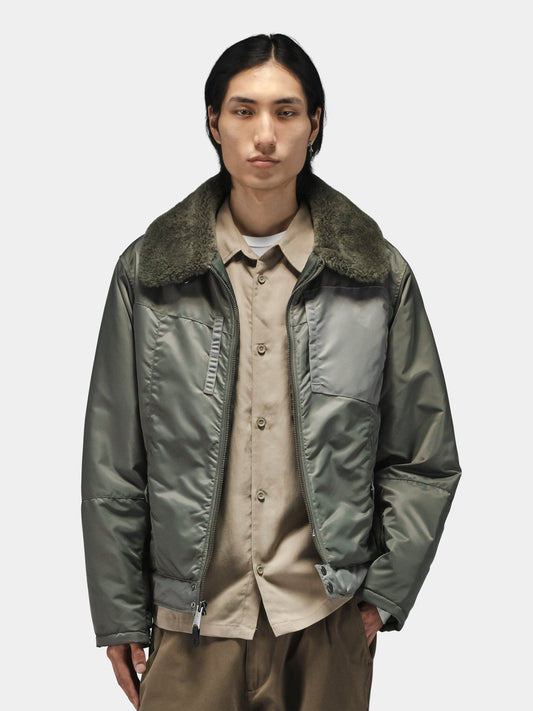 NYLON AVIATOR JACKET