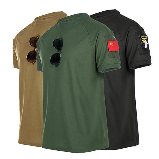 Round-neck Quick-drying Men's T-shirt(No Armband)