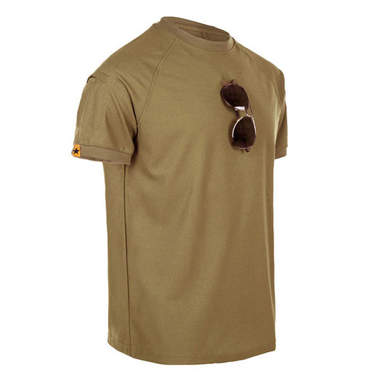 Round-neck Quick-drying Men's T-shirt(No Armband)