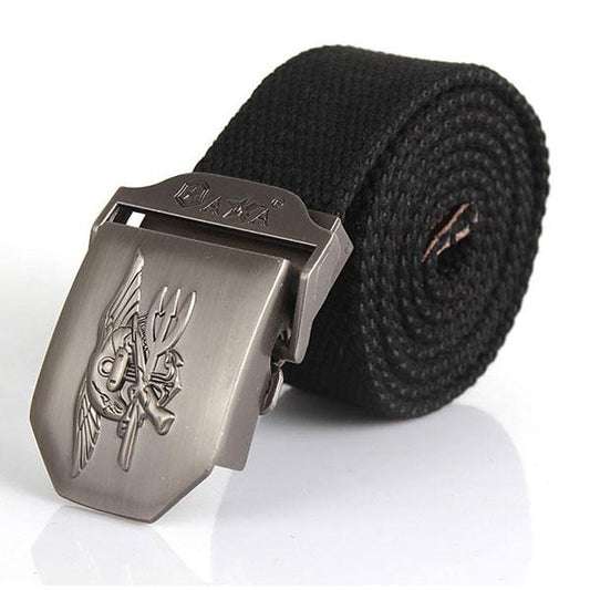 Couleur de couleur un ceinture militaires en suspension dans l'air