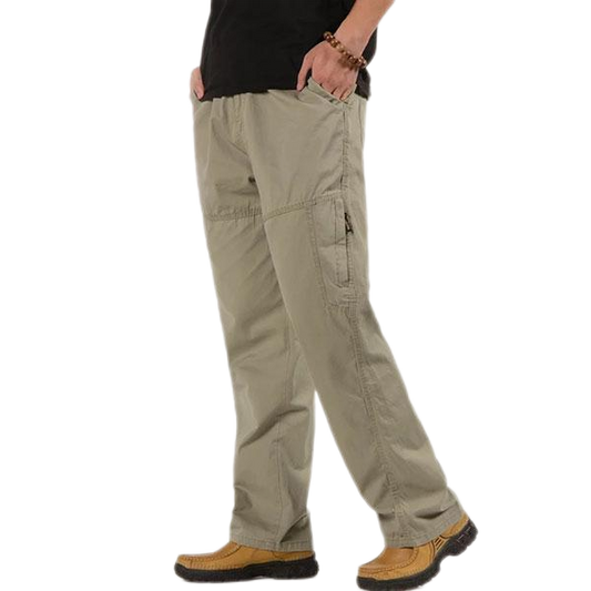Casual Wear Multi-Pocket Plus Size Pant