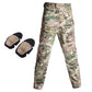Outdoor Army Fan Camouflage with Knee Pads Men's Pants