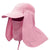 UV Protection Flap Hat Sun Proof With Face Cover