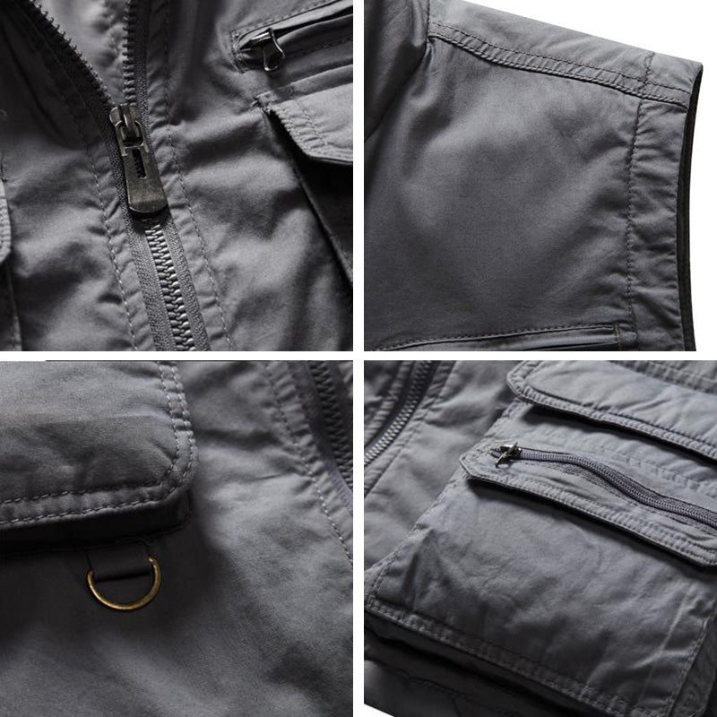 Multi-Tocket-Fischerei plus Wattesweste für Baumwollmänner