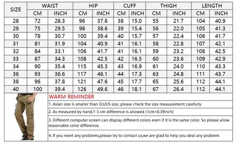 بنطال رجالي قطن عادي متعدد الجيوب