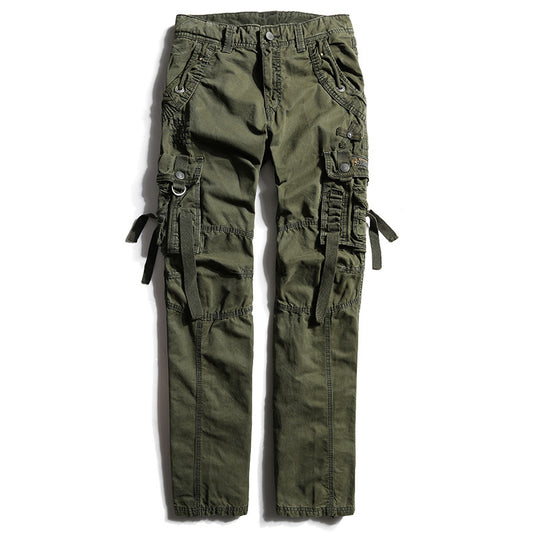 Fashion Casual Pocket Cotton Men's Cargo Pants - KINGEOUS