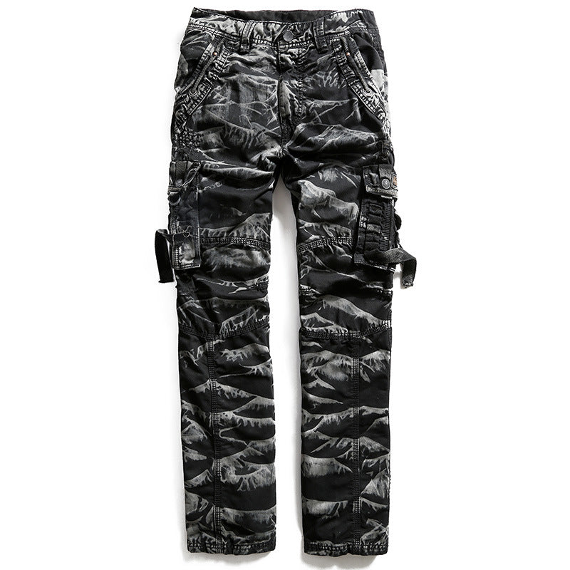 Fashion Casual Pocket Cotton Men's Cargo Pants - KINGEOUS