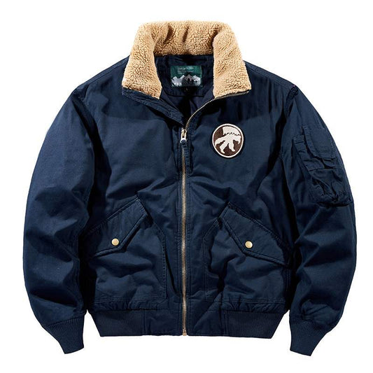 Chaqueta de vuelo de hombre cálida casual ma-1
