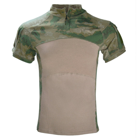 Army Combat Rip-stop Python Camouflage Men's T-Shirts