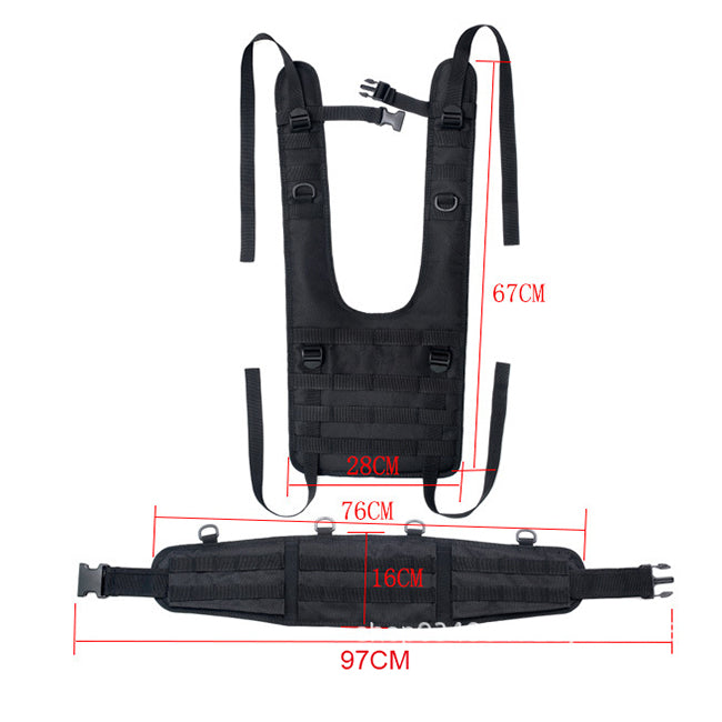 CS de la taille des hommes cs Élargée courroie de charge légère respirante