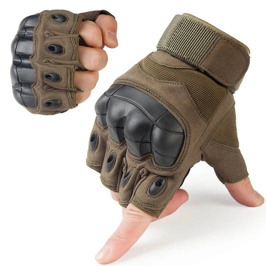 Outdoor Military Half Finger Men Gloves