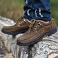 Business Casual Frosted Leather Platform Abrasion-resistant Outdoor Shoes