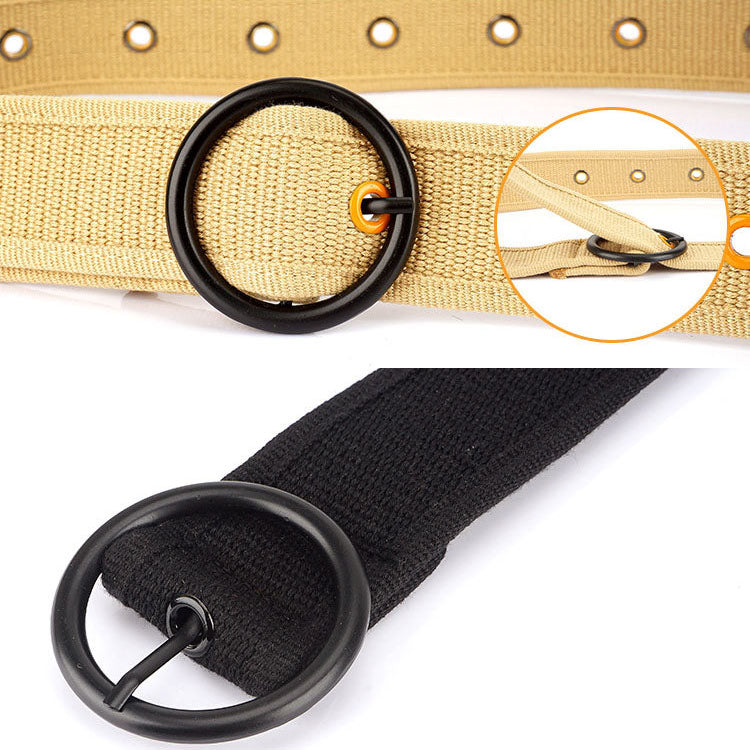 Ceintures décontractées multicolores pour hommes et femmes