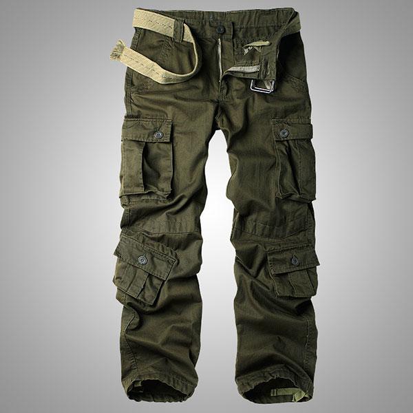 Causal Pockets Design Outdoor CottonMen's Pants