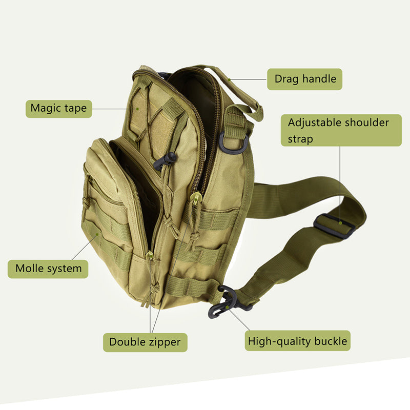 Military  Camping Hiking Hunting Shoulder Backpack