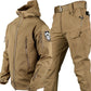 Soft Shell Plush and Thick Mountaineering Breathable and Windproof Suit