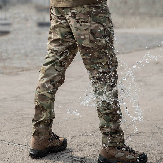 Camo Tactical Pocket Python Men's Cargo Pants IX6 - KINGEOUS
