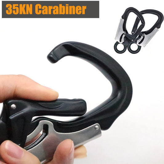 Aviation Aluminum Clips Mountaineering Twist Lock Outdoor Backpacking Climbing Hook Safety Buckle