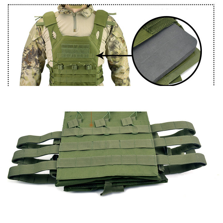 Leichte Armee -Fan Outdoor 1000D Multifunktionale Herrenweste